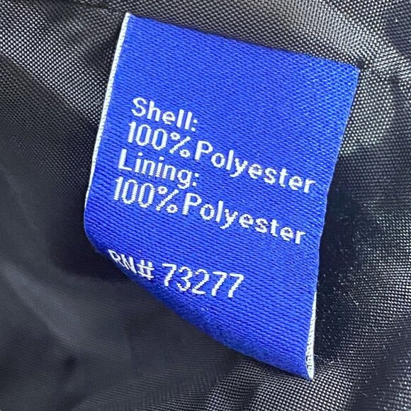 APT. 9 Velvet Boyfriend Blazer Large Black Crushed Velvet Jacket - Picture 10 of 10